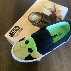 Star Wars Black and Green Sneakers